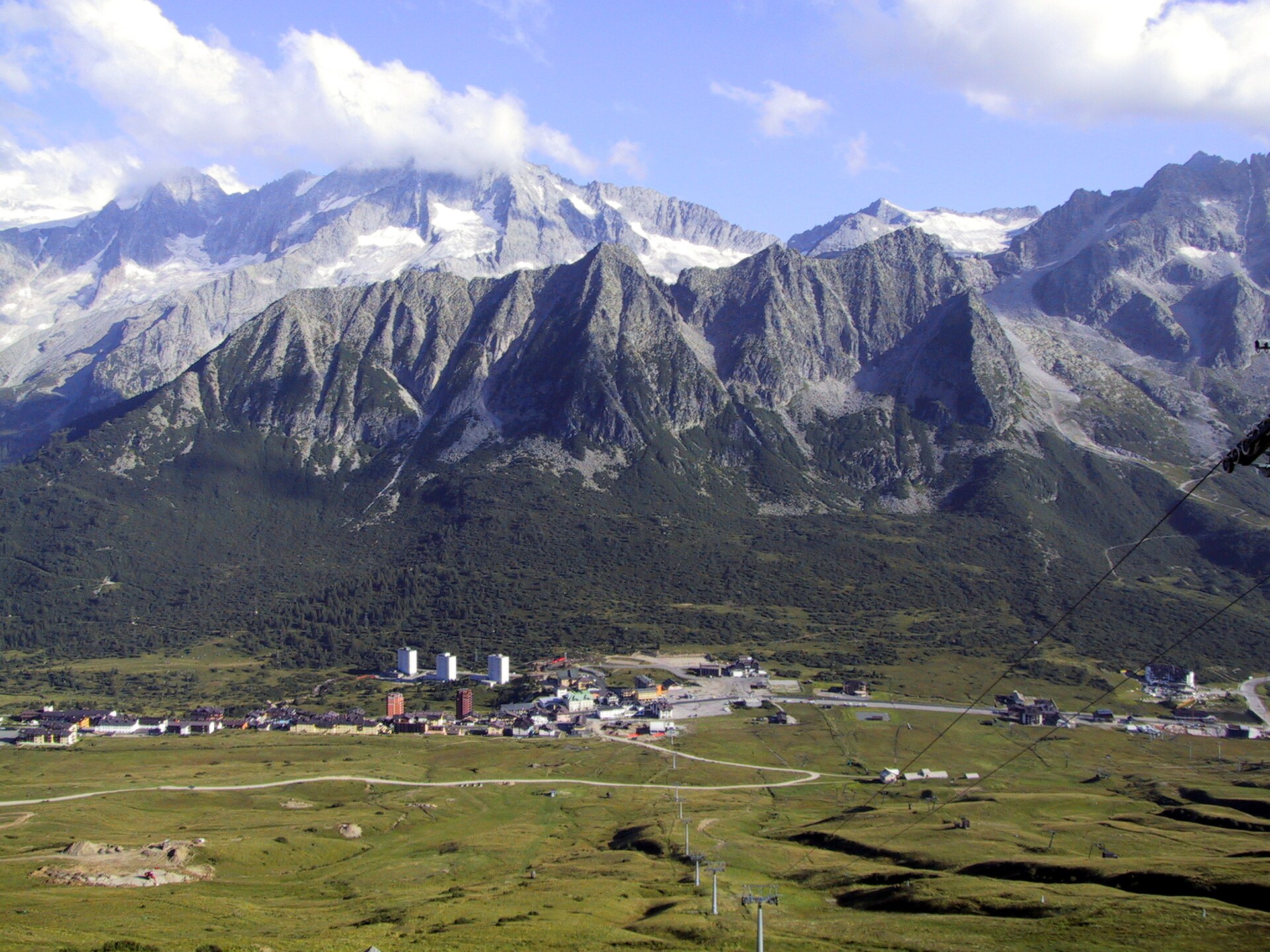 Il Passo del Tonale in estate